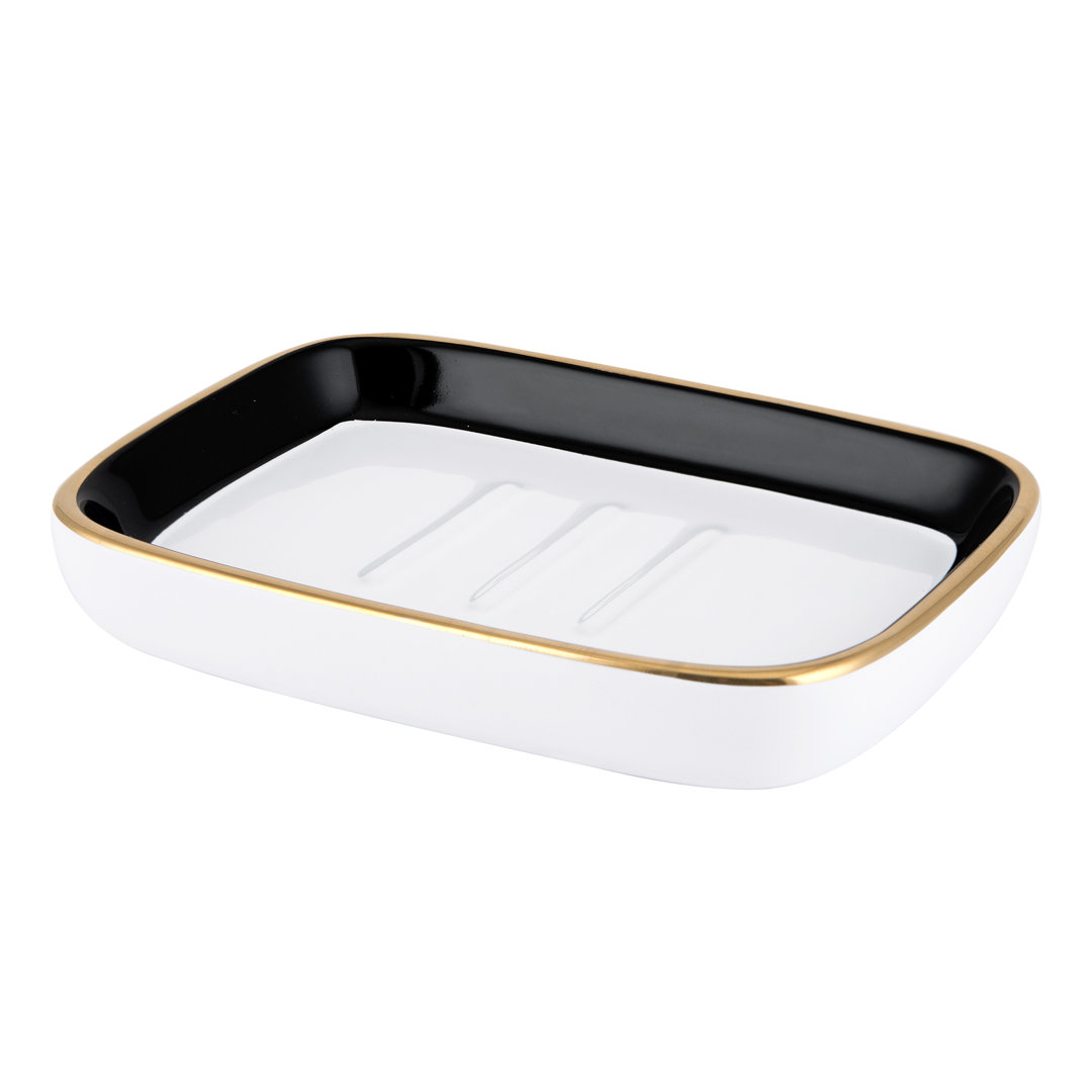 Avalynn Ceramic / Porcelain Soap Dish Mercer41