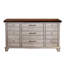 Commode 9 tiroirs avec miroir Elgin