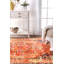 Tapis orange à motif oriental Renshaw-1921956054