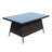 Round Folding Table with Carrying Handle, Heavy Duty Foldable Round Table Indoor Outdoor, 5 Legs Portable Dining Round Table for Parties, Banquets and Events, White