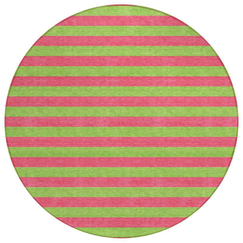 Tapis d'intérieur rond 8 po