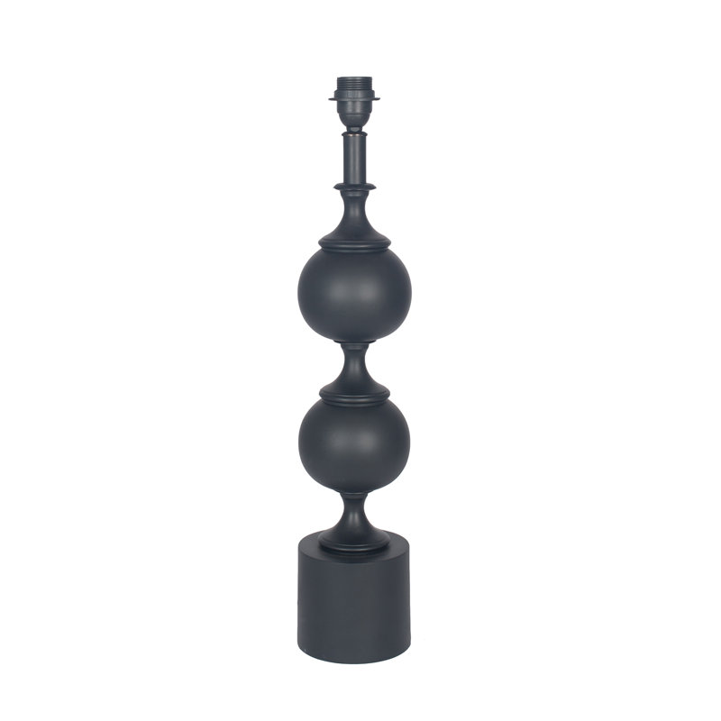 Fredson Metal Lamp Base Lamp, Black