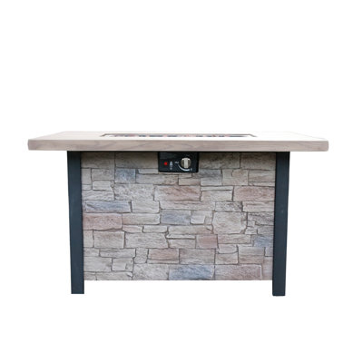 Marliese 50,000 BTU Outdoor Propane Fire Pit Table