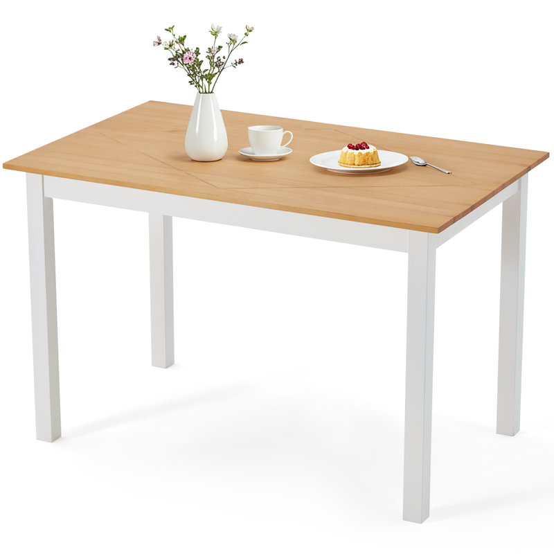 Solid Pine Wood Dining Table