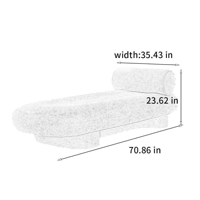 Chaise légère en bois massif de style luxueux, Vert grisâtre