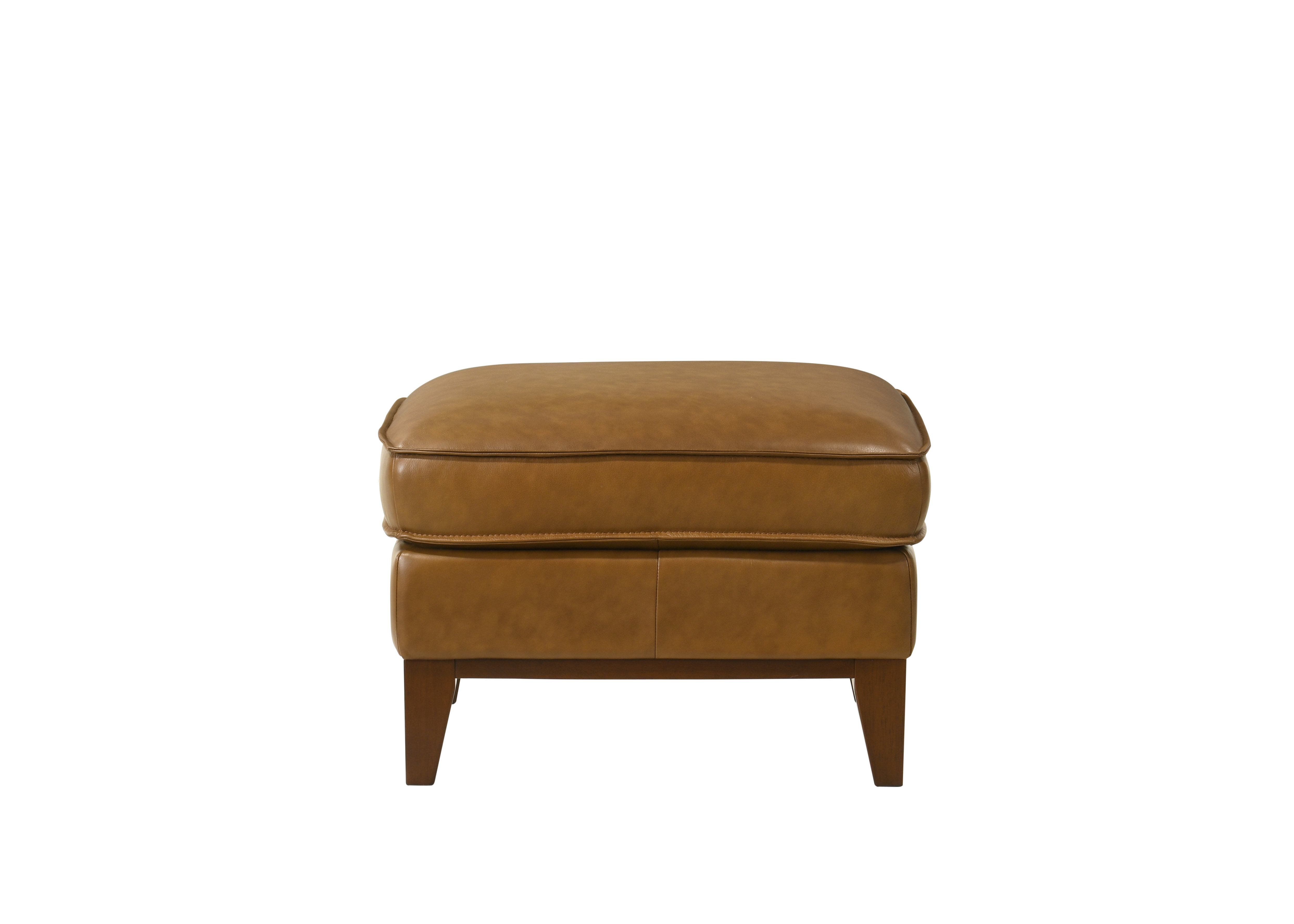 Wade Logan® Salena Genuine Leather Square Standard Ottoman - Wayfair Canada