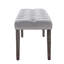 Repose-pieds capitonné en velours Heng Ming-1278332863