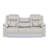 Modern Contemporary LED Power Recliner 3PC(Sofa + Loveseat + Chair) Including Cup Holders Loveseat With Console &Tooth Speakers Made With Wood And Metal Frame