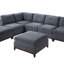 Canapé modulaire en chenille de chameau en tissu d'ameublement modulaire en L 2 pi-1208605263