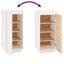 Union Rustic Shoe Storage Cabinet-795615230