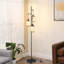 Lampe rustique sur pied à 3 lumières rustique pour salon et chambre à coucher