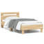 Vidaxl Bed Frame With Headboard Engineered Wood-98476593-98476595