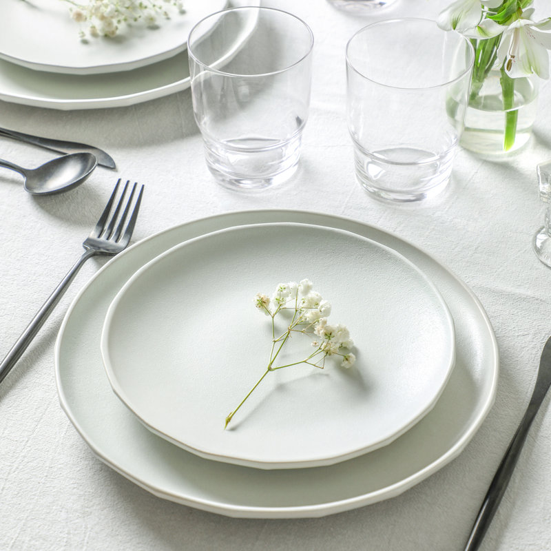 Stone Lain Rio 16-Piece Dinnerware Set Stoneware, Beige