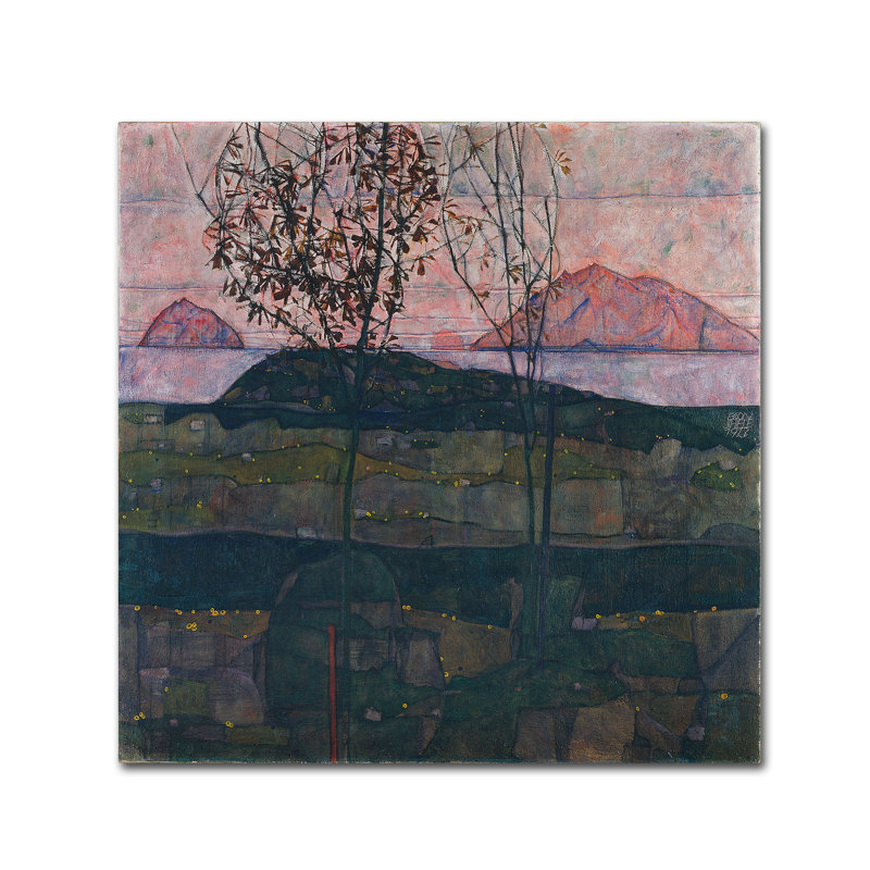 Mid-Century, 24" H x 24" W