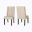 Chaise en tissu