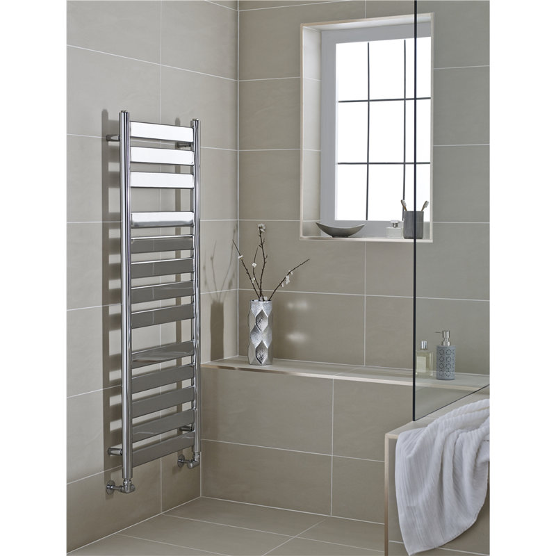 Clifton Heated Towel Rails, 95.2cm H x 50cm W x 7.9cm D
