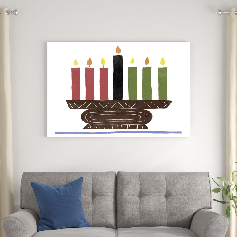 Célébration Kwanzaa IV, H 32 po x l 48 po