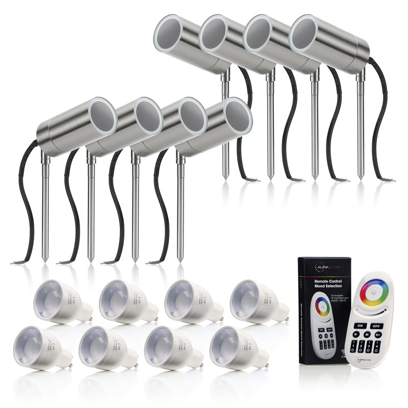 Gamboa Stainless Steel Metal Spotlight Pack