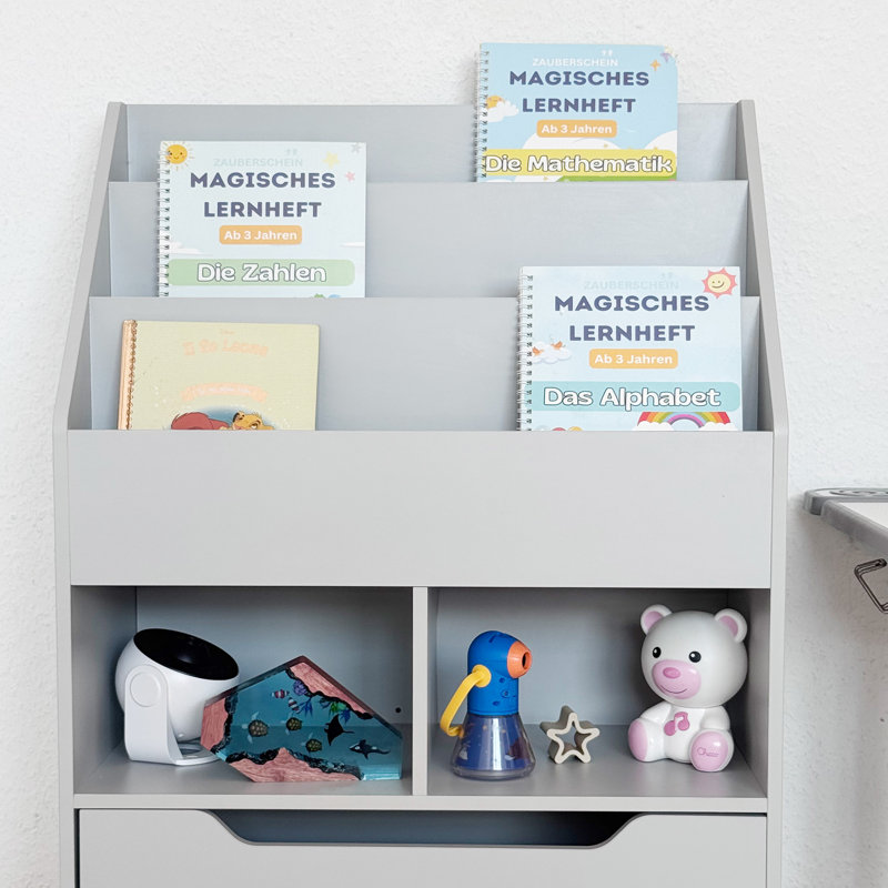 Lavonnia 90cm H X 60cm W Furniture Kids Book Display