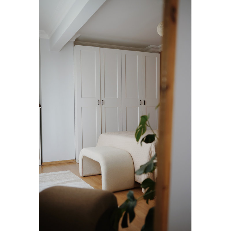 Pouf, Blanc