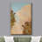 Clouds " Trees & Cloudy Sky Pastel Nature Landscape Modern Art Decor Minimal Calm Rustic "-101090913-101090914