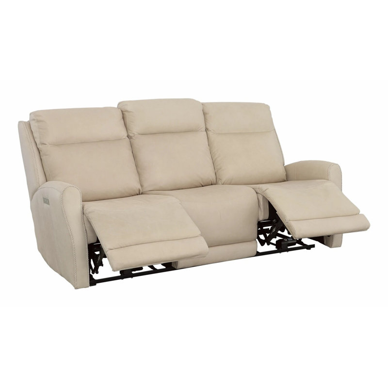 Hailey Power Left And Right Reclining Sofa, Tan