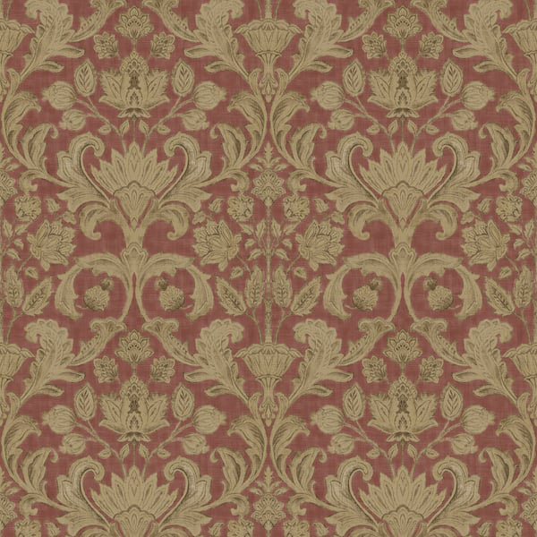 Elegance 10m x 53cm Wallpaper Roll, Red