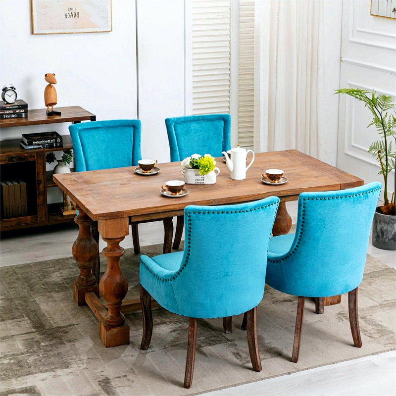 Chaise parsons en tissu Altarik