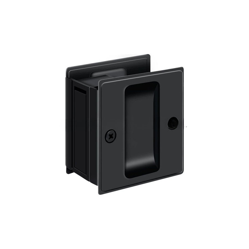 Pocket Door Hardware, Black