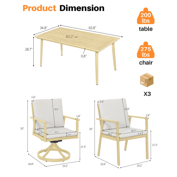 Dimensions du produit