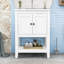  Meuble-lavabo simple 24 po avec comptoir en céramique Neval-1137469298