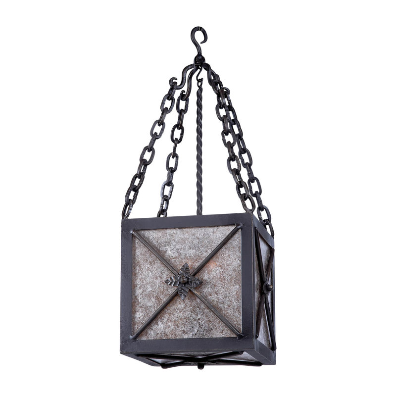 Micah Lantern Square / Rectangle Chandelier, Bronze