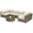Lsi Fully Assembled 7 Peice Sectional Seating Group With Sunbrella Cushions And Fire Pit-606470885