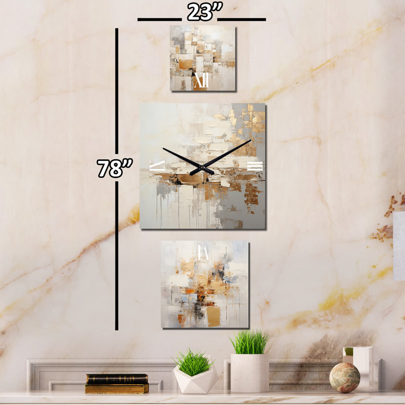 Maillie Metal Wall Clock