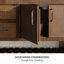 Bromley 60" Single Bathroom Vanity with Quartz Top