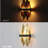 Freudberg 1-Light LED Iron Metal Flush Mounted Sconce