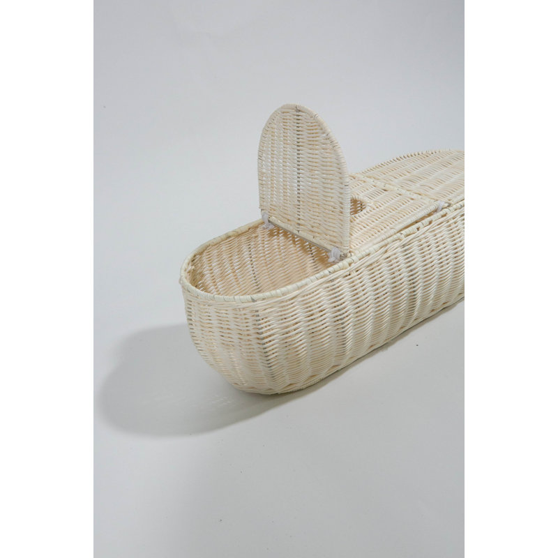 Panier de rangement en rotin