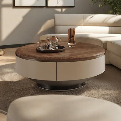 Minimalist Round Coffee Table