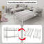Lit simple superposé pour enfants, structure en métal avec échelle et garde-corps, 2 lits convertibles, sans sommier-277109887