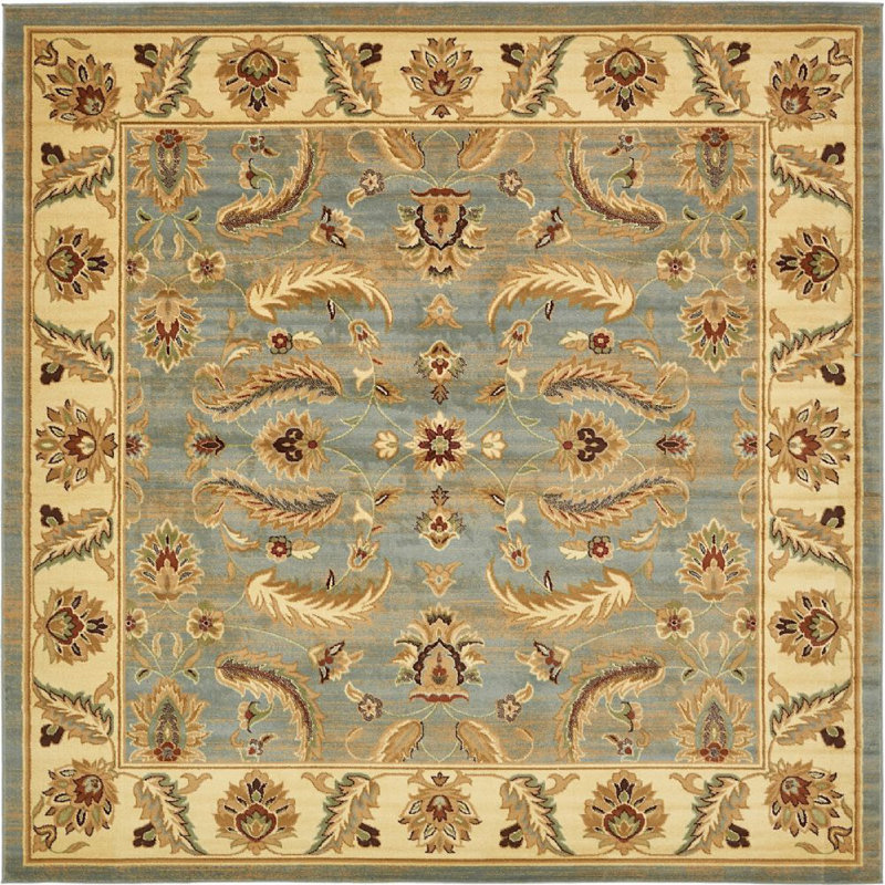 Odyssey Oriental Indoor Rug, Square 6'