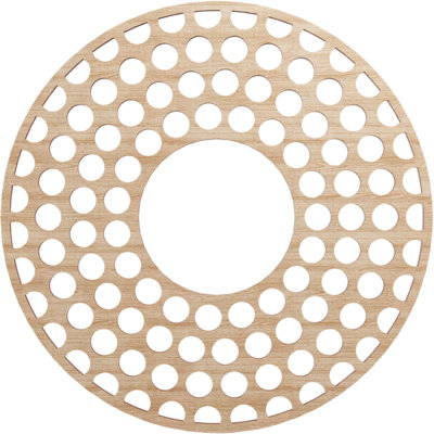 Médaillon de plafond 32 po x 32 po x P 11/8 po x P 3/8 po Fink