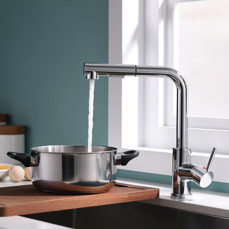 Belfry Kitchen Brooklana Kitchen Faucet, Matte Black