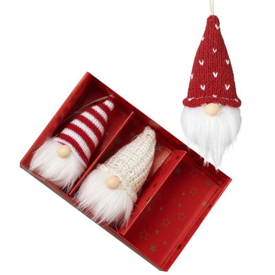 Hanging Knitted Gonk Set