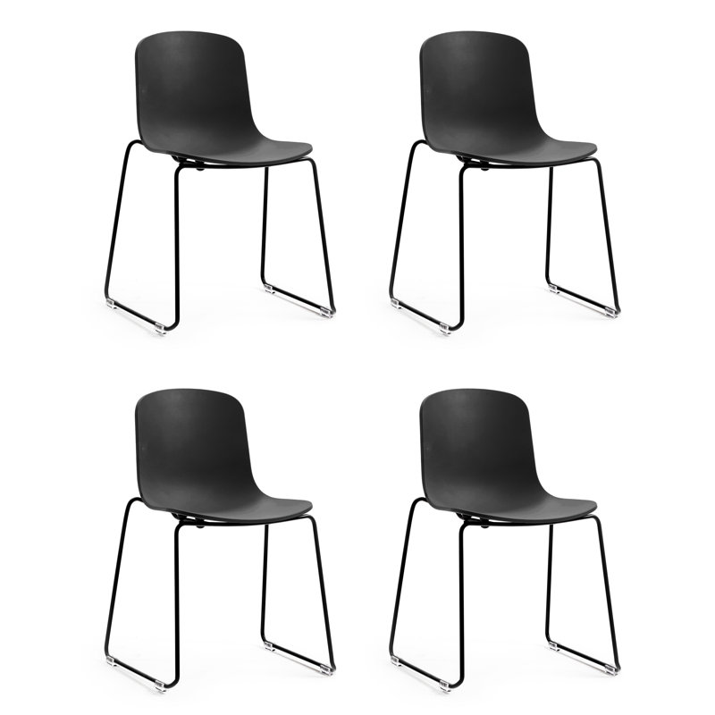 Chaise d'appoint Holi, Noir