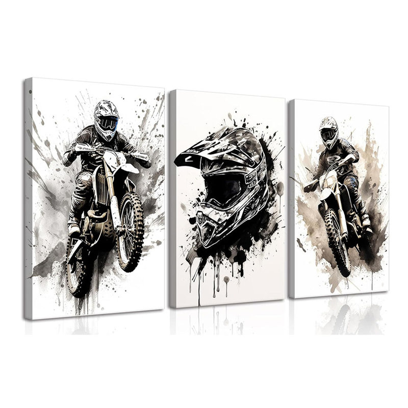 3 Piece Wrapped Canvas Print