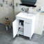 Armoire de salle de bain avec tablette réglable