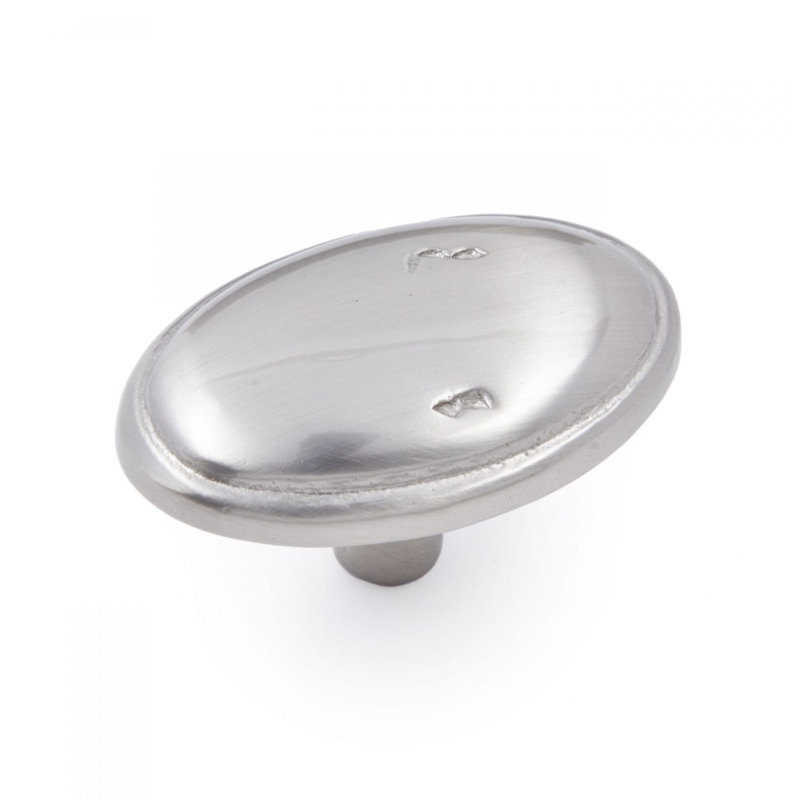 Poignée ovale patinée CK Series, Nickel satiné