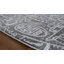 Tapis d'intérieur en polyester tissé à la machine Detisha gris / gris clair-246015874