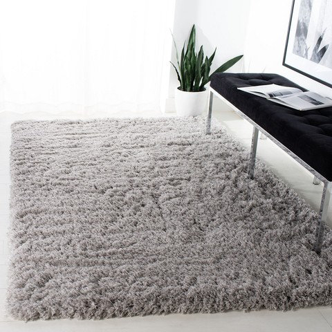 Aubre Solid Colour Area Rug