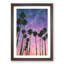 Palm Trees at Sunset - Picture Frame Graphic Art Print-56862473-56862476